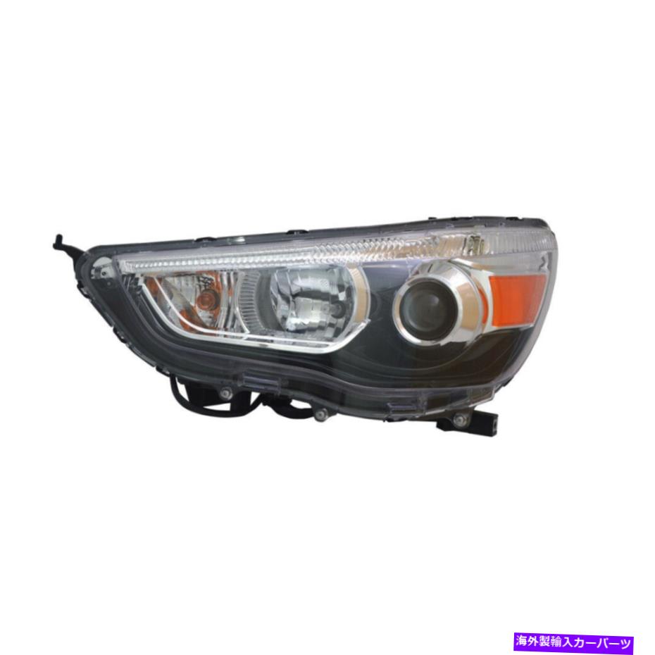 USヘッドライト ヘッドライトアセンブリ - レギュラー左TYCフィット11-18三菱アウトランダースポーツ Headlight Assembly-Regular Left TYC fits 11-18 Mitsubishi Outlander Sport【並行輸入品】