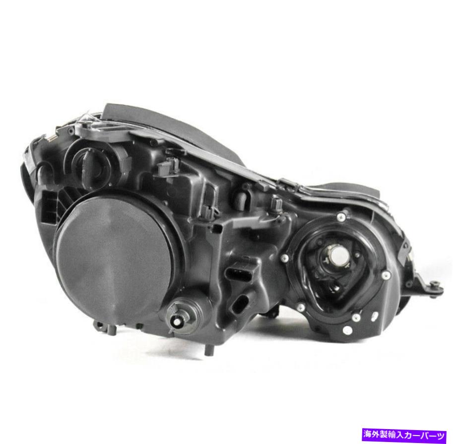 USヘッドライト 2003-2006メルセデスEクラスW211ブラックプロジェクターヘッドライトランプ+ブルーLED DRL FOR 2003-2006 MERCEDES E-CLASS W211 BLACK PROJECTOR HEADLIGHT LAMP+BLUE LED DRL【並行輸入品】