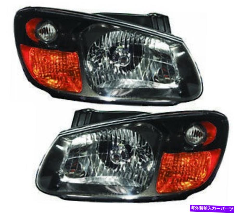 USヘッドライト 2008年2009年のKIA Spectra5ヘッドライトペアセット For 2008 2009 Kia Spectra5 Headlights Pair Set【並行輸入品】|Us Custom Parts Shop USDM