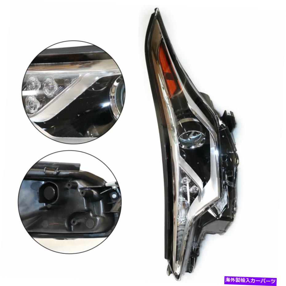 USヘッドライト TOYOTA CH-HR 2018 2019 2019 Headlampヘッドライト左ドライバーサイド81170-10A00 Fits Toyota CHR C-HR 2018 2019 Headlamp Headlight Left Driver Side 81170-10A00【並行輸入品】
