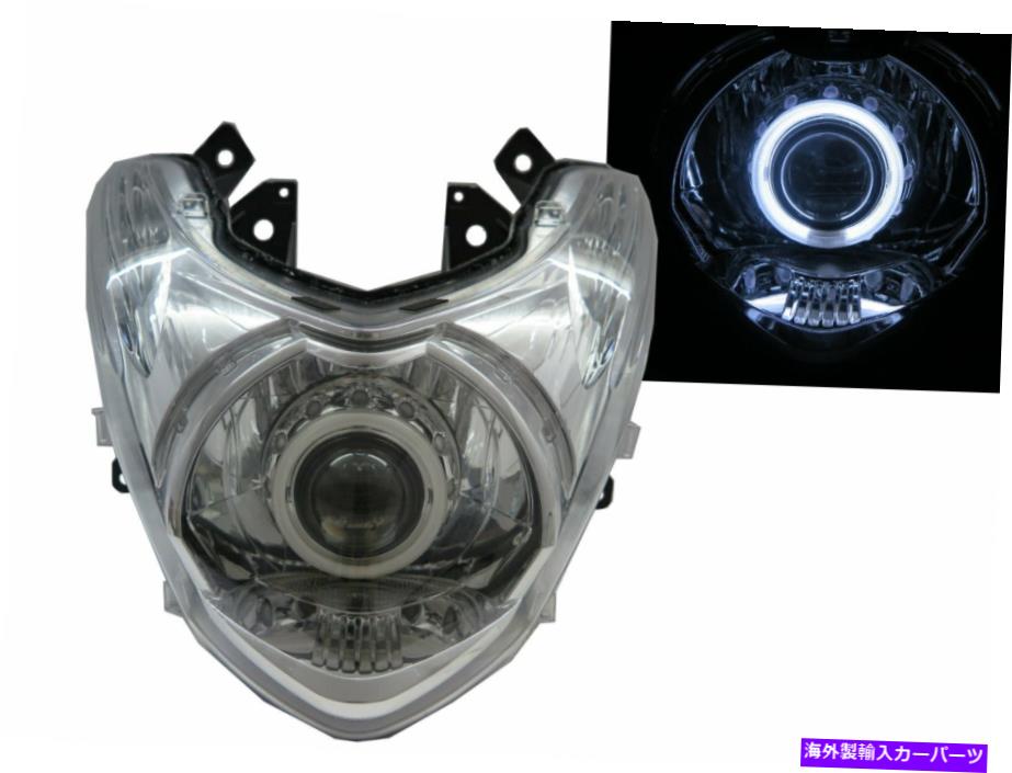 USヘッドライト ヤマハのMajesty 2015-Present CCFLプロジェクターヘッドランププロジェクタークロム Majesty 2015-present CCFL Projector Headlamp Projector Chrome for YAMAHA【並行輸入品】|Us Custom Parts Shop USDM