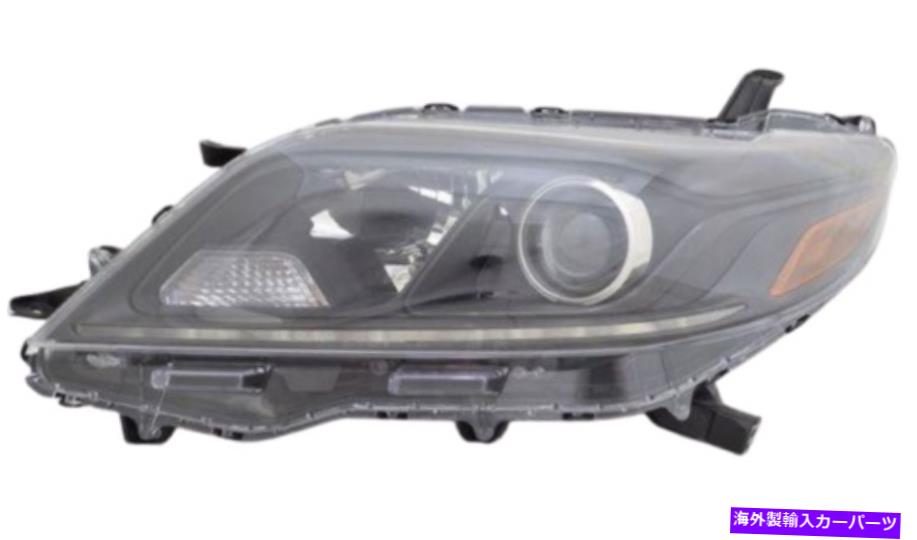 USヘッドライト Sienna SE 2020 Headlight W / LED昼間ランニングランプ左のドライバー FIT FOR SIENNA SE 2020 HEADLIGHT W/LED DAYTIME RUNNING LAMP LEFT DRIVER【並行輸入品】