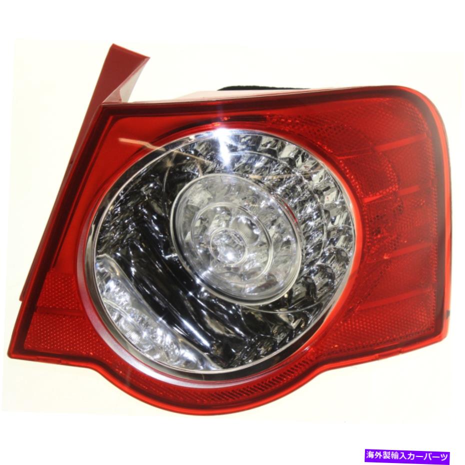 USテールライト 2006-2010 Volkswagen Passat Rhの外側のテールライト Tail Light for 2006-2010 Volkswagen Passat RH Outer Sedan【並行輸入品】