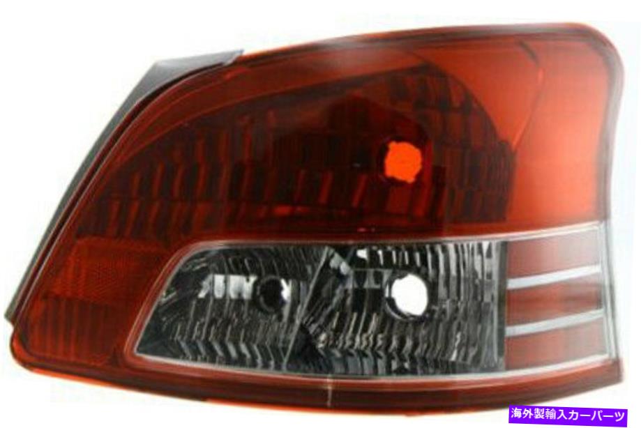 USテールライト 07-11トヨタ・ヤリスのための旅客右側のテールライトテールランプ Passenger Right Side Tail Light Tail Lamp for 07-11 Toyota Yaris【並行輸入品】