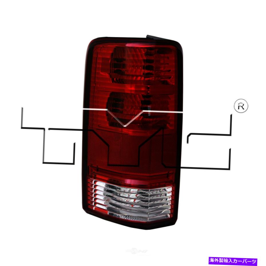 USテールライト テールライトアセンブリ - 通常の左のTYC 11-6284-00フィット07-11 Dodge Nitro Tail Light Assembly-Regular Left TYC 11-6284-00 fits 07-11 Dodge Nitro【並行輸入品】