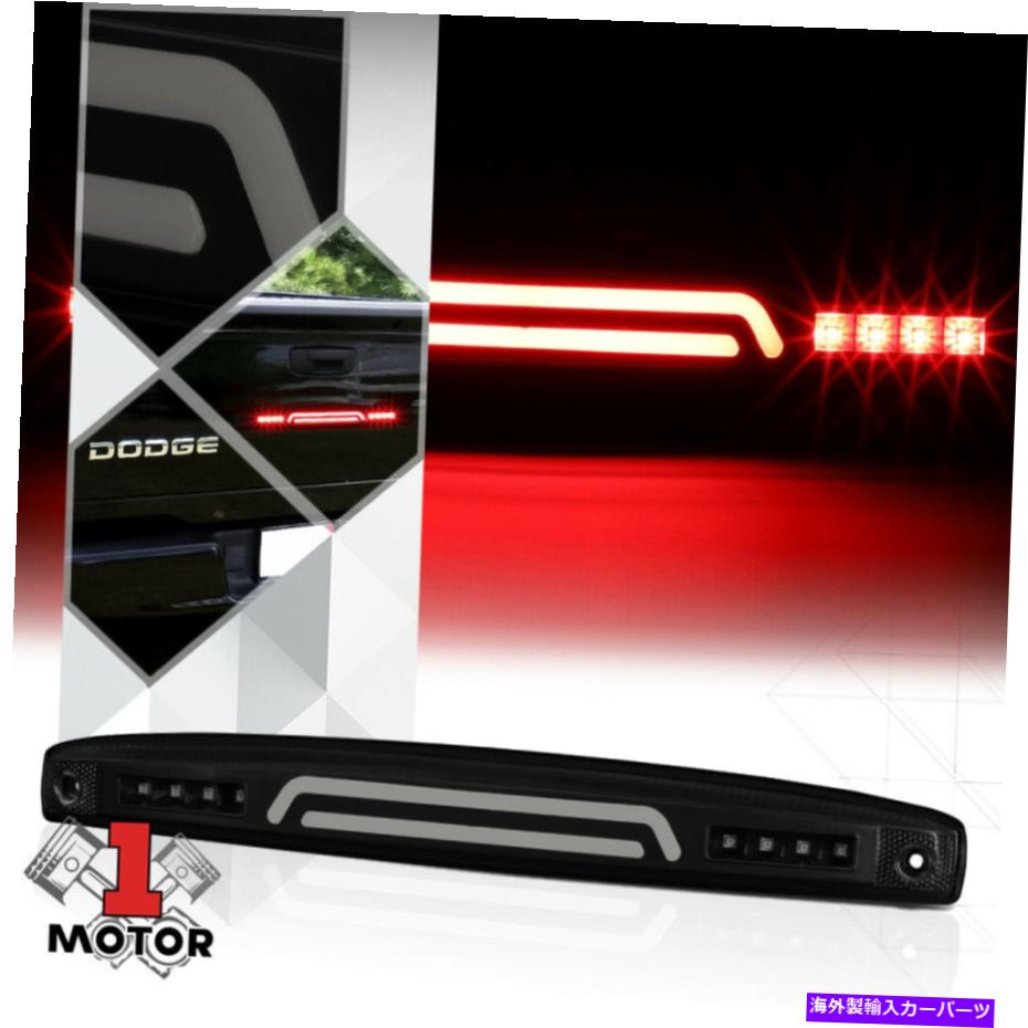 USテールライト ブラック/スモークLEDバーリアテールゲートテールゲートブレーキライト03-06 RAM 2500/3500 Black/Smoke LED Bar Rear Tailgate Tail Gate Brake Light for 03-06 Ram 2500/3500【並行輸入品】
