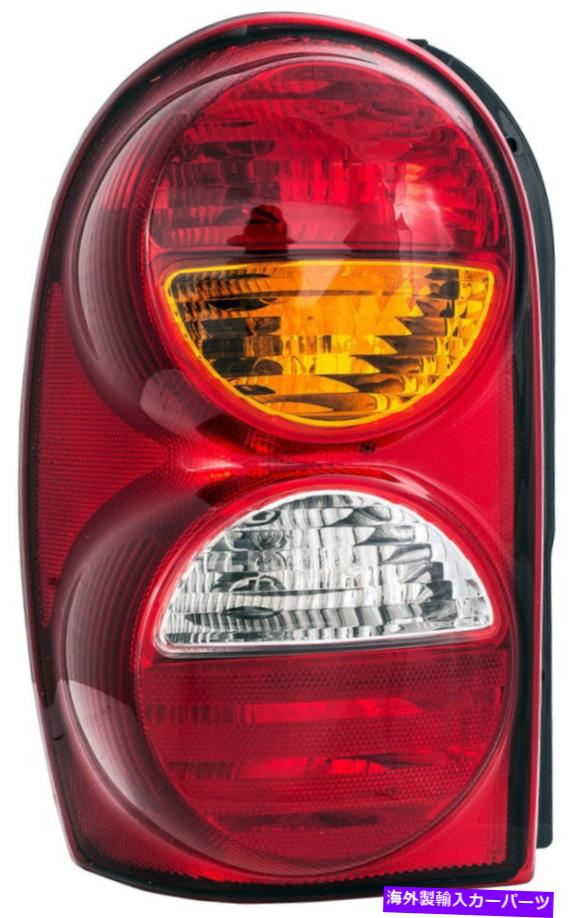 USテールライト テールライトアセンブリ左ドーマン1611334フィット02-04ジープリバティ Tail Light-Assembly Left Dorman 1611334 fits 02-04 Jeep Liberty【並行輸入品】