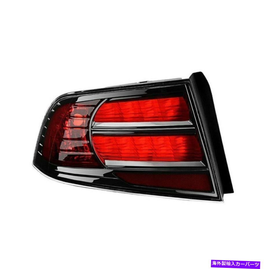 USテールライト xtune ALT-JH-ATL07TS - Lドライバ側クロム/赤ファクトリースタイルのテールライト XTune ALT-JH-ATL07TS--L Driver Side Chrome/Red Factory Style Tail Light【並行輸入品】