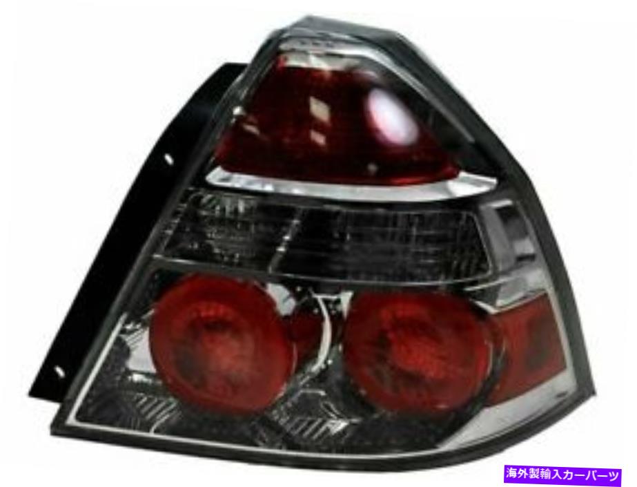 USテールライト Chevy Aveo 2007 2008のための右テールライトアセンブリW418 Right Tail Light Assembly W418ST for Chevy Aveo 2007 2008【並行輸入品】