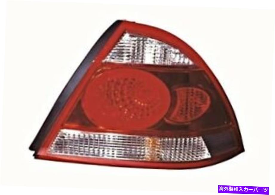 USテールライト Depo LHテールライトリアランプレッドフィッツ日産セントラセダン2007-2012 DEPO LH Tail Light Rear Lamp Red Fits NISSAN Sentra Sedan 2007-2012【並行輸入品】