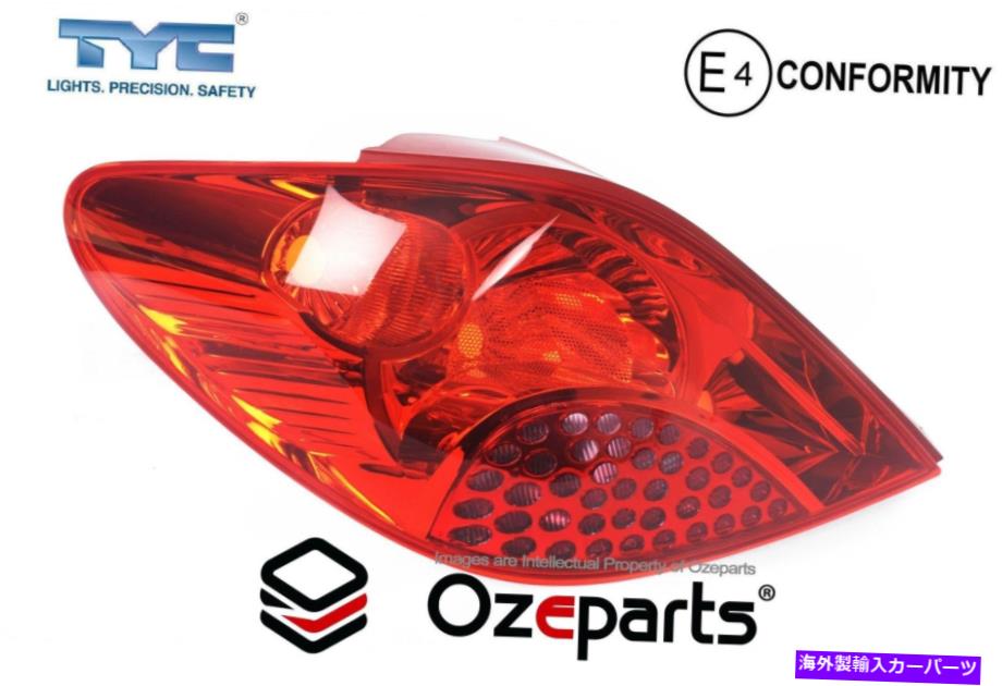 USテールライト Peugeot 207シリーズハッチ3＆5ドア用LH LHS左テールライトリアランプ06~09 LH LHS Left Tail Light Rear Lamp For Peugeot 207 Series HATCH 3 & 5 Door 06~09【並行輸入品】