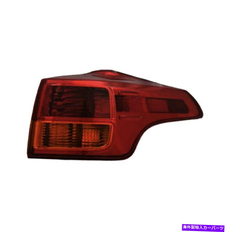 USテールライト トヨタRAV4 13-15助手席側外部交換用テールライトレンズ＆ハウジング For Toyota RAV4 13-15 Passenger Side Outer Replacement Tail Light Lens & Housing【並行輸入品】