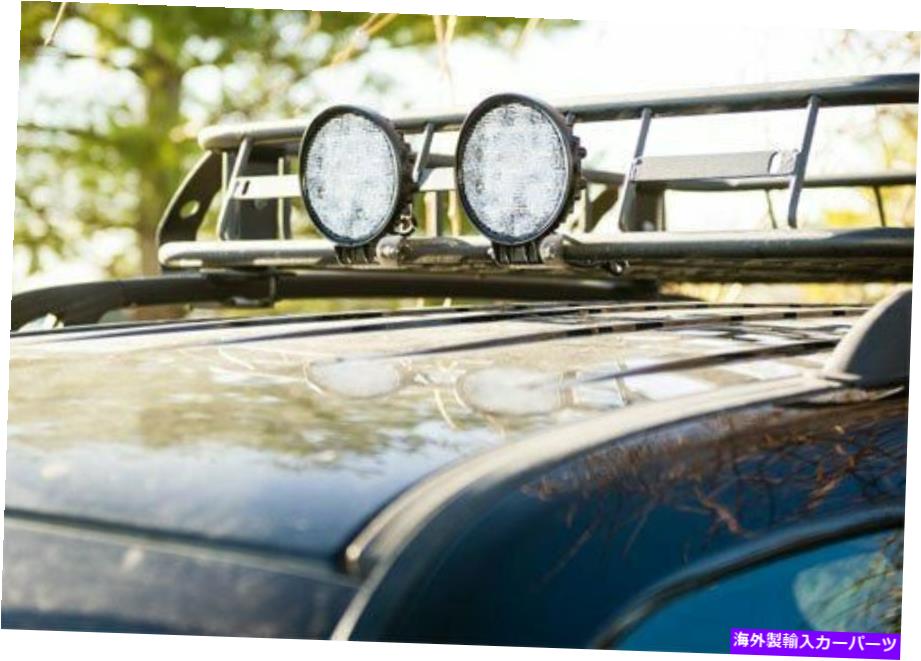 【楽天市場】USテールライト Dodge Suv Pickupのために！ 4x 27Wオフロードラウンド9LEDワークスポットライトルーフ