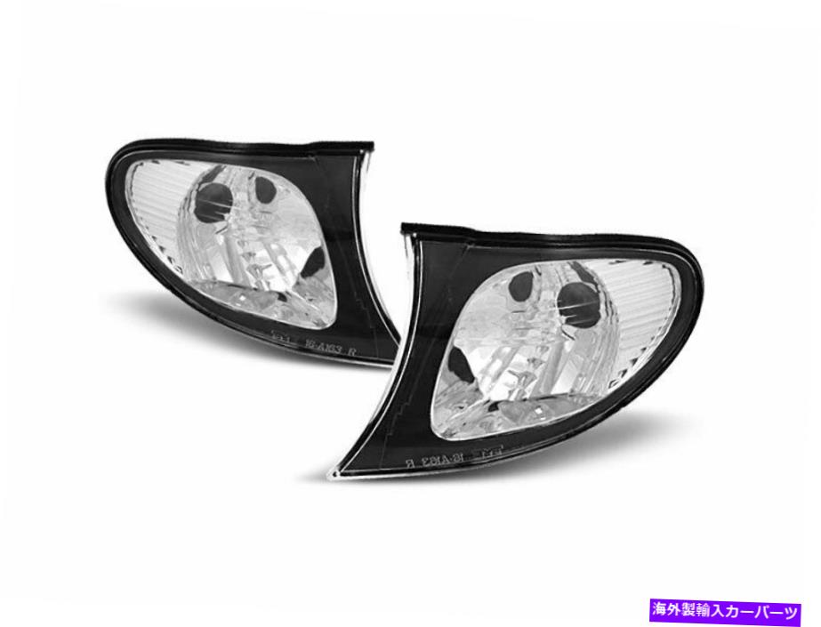 USテールライト FrontIndikatorer Til BMW 3-Serien E46 01-05 Sort Rand Gratis ForsEndelse KPBM22W Frontindikatorer til BMW 3-serien E46 01-05 Sort RAND Gratis forsendelse KPBM22W【並行輸入品】