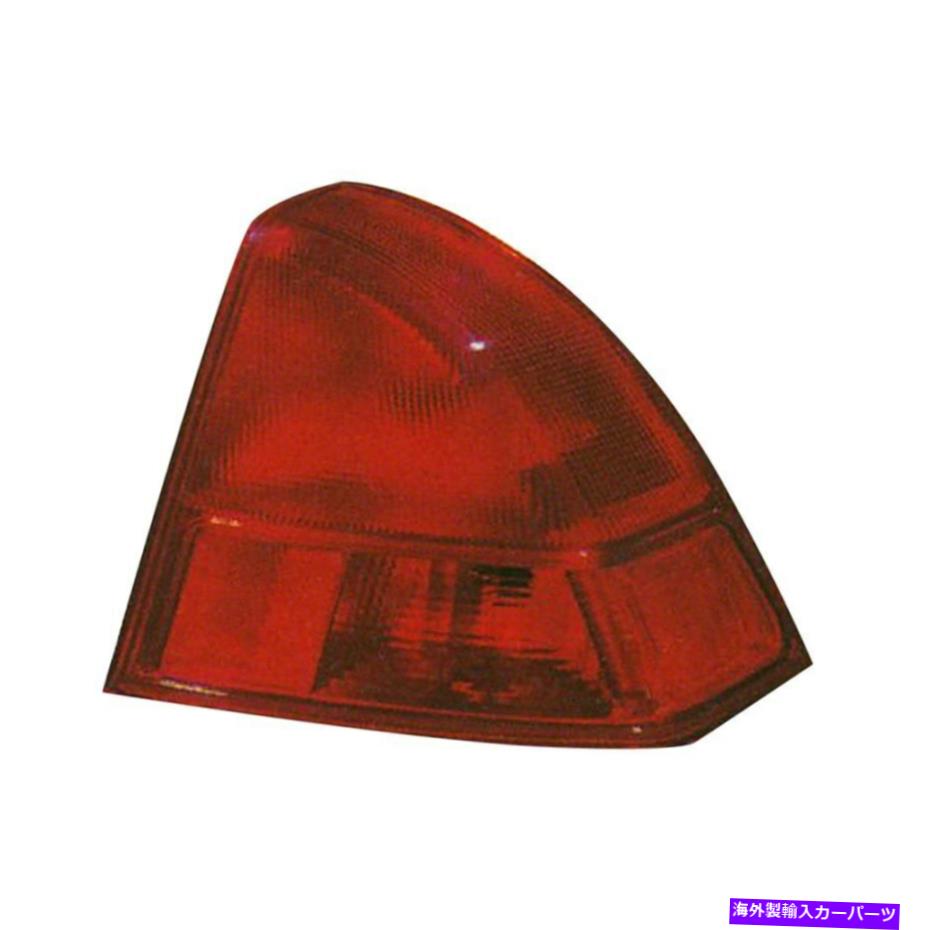 USテールライト Honda Civic 01-02 Pacific Best Driver Sideの外部交換テールライト For Honda Civic 01-02 Pacific Best Driver Side Outer Replacement Tail Light【並行輸入品】