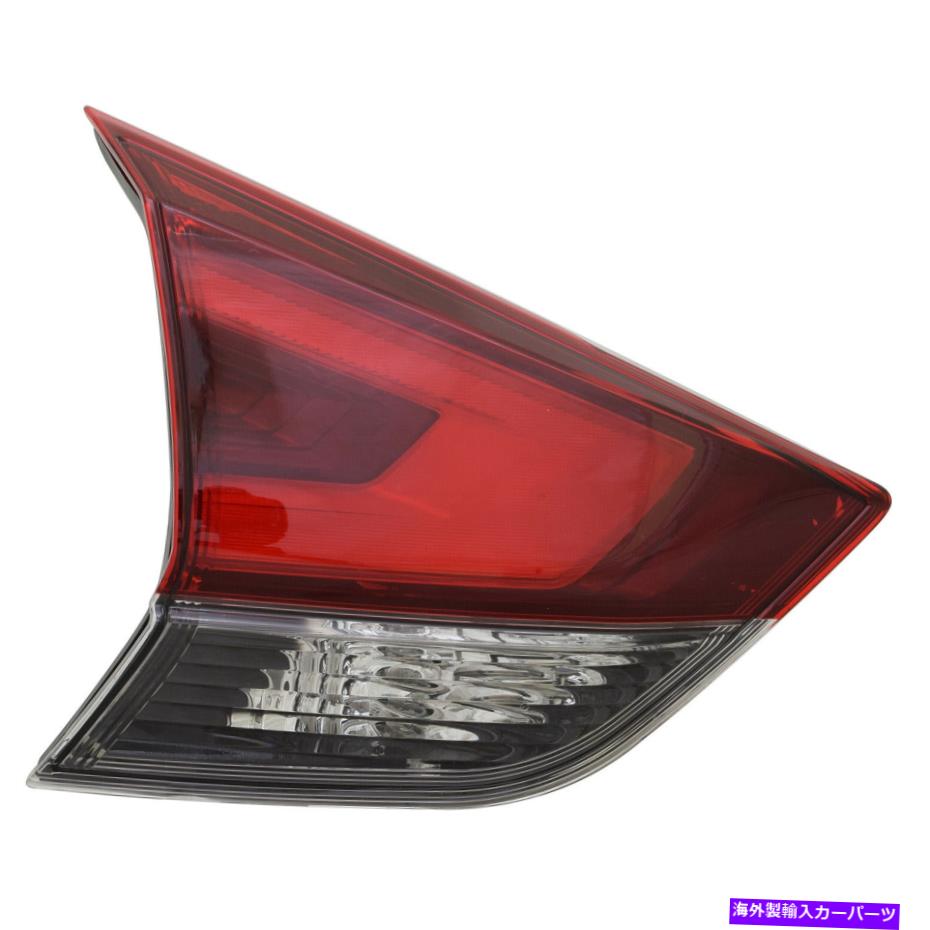 USテールライト 2017-2018日産不正のための運転者側の内側のテールライト Driver Side Inner Taillight For 2017-2018 Nissan Rogue【並行輸入品】