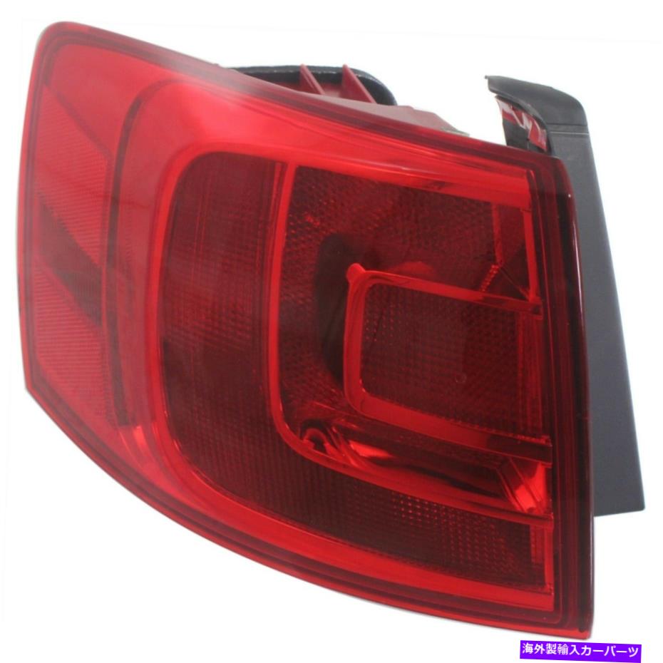 USテールライト Taill Light orace for Volkswagen 2011-2018 Jetta 2013-2014ハイブリッドセダン Tail Light Left Outer For Volkswagen 2011-2018 Jetta 2013-2014 Hybrid Sedan【並行輸入品】