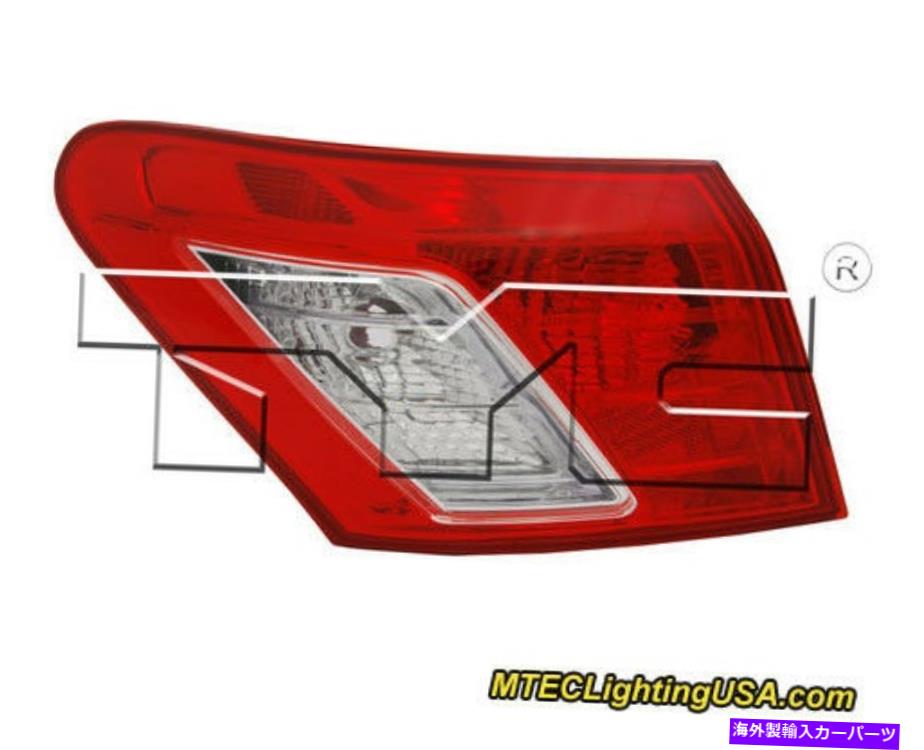 USテールライト Lexus ES350 2007-2009のためのTYC NSF左外側テールライトランプアセンブリ TYC NSF Left Outer Side Tail Light Lamp Assembly for Lexus ES350 2007-2009【並行輸入品】