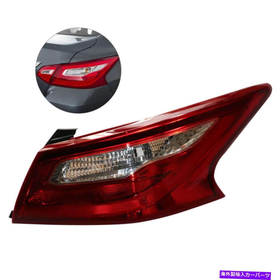 USテールライト 日産Altima OEMテールライト右乗客ハロゲンの2016年2017 2017 2017 2016 2017 2018 for Nissan Altima OEM Tail Light Right Passenger Halogen【並行輸入品】