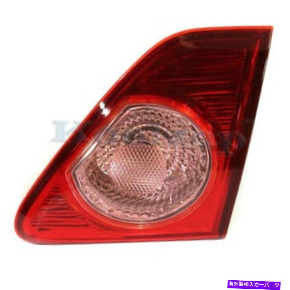 USテールライト 09-10 Corolla Japanは内側のTaillightテールランプバックアップライトを右側 For 09-10 Corolla Japan Built Inner Taillight Tail Lamp Backup Light Right Side【並行輸入品】