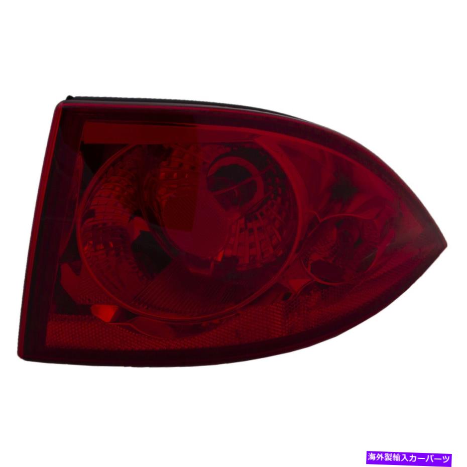 USテールライト テールライト右乗客2006-2011 Buick Lucerne Tail Light Right Passenger Fits 2006-2011 Buick Lucerne【並行輸入品】