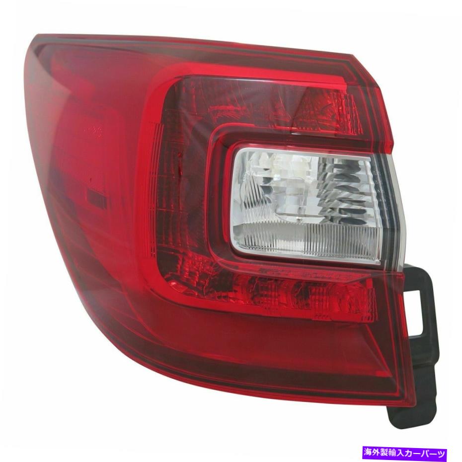 USテールライト 外側の淡い高品質Capa左の運転手は2015-2019 Subaruのアウトバック Outer Tail Light High Quality CAPA Left Driver Fits 2015-2019 Subaru Outback【並行輸入品】
