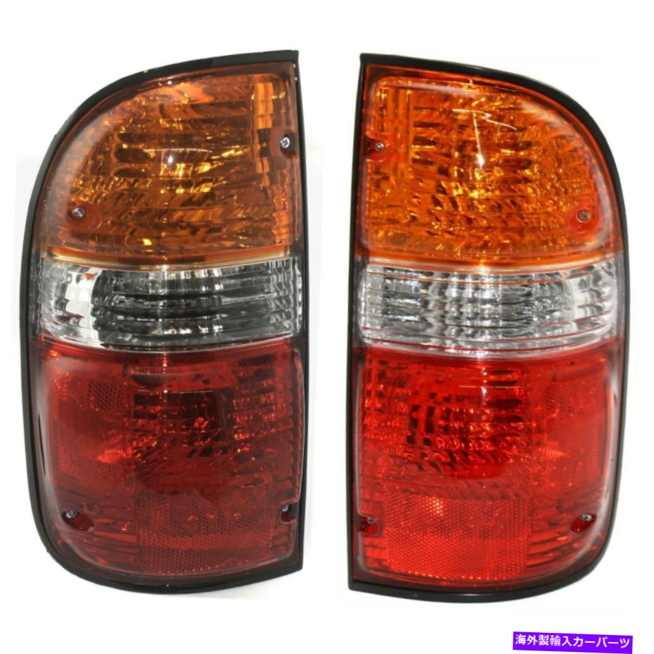 USテールライト 2001-2004のためのペアテールライトトヨタタコマドライバ＆旅客サイド Pair Tail Light for 2001-2004 Toyota Tacoma Driver & Passenger Side【並行輸入品】