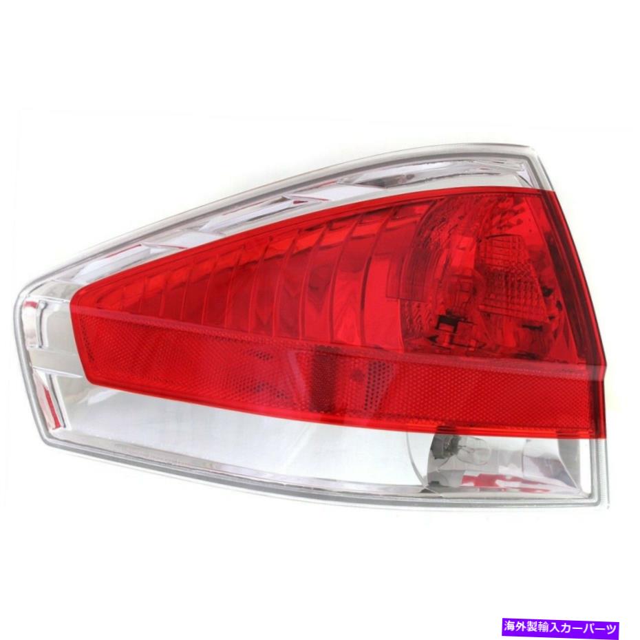 USテールライト 2009-2011フォーカスフォーカスLH Sedan W / Chrome Insert - Capa Tail Light for 2009-2011 Ford Focus LH Sedan w/ Chrome Insert - CAPA【並行輸入品】