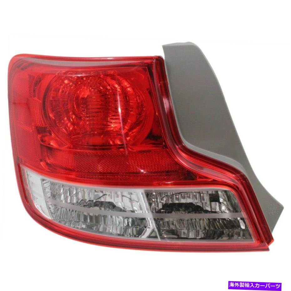 USテールライト 2012-2013 SCION TCドライバ側W /ソケットホールのテールライト Tail Light for 2012-2013 Scion tC Driver Side w/ Socket Hole【並行輸入品】