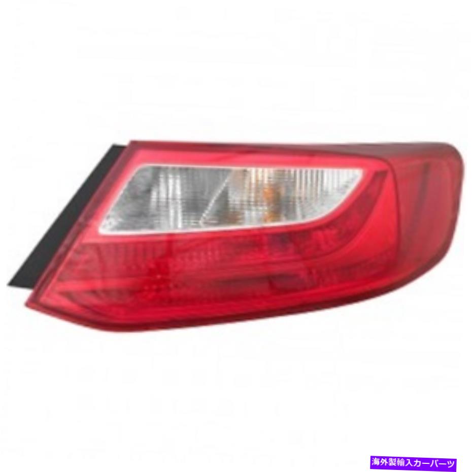 USテールライト 新しいホンダアコード2DRクーペ2013 2014 2015テールライト右乗客＆球根 New Honda Accord 2dr Coupe 2013 2014 2015 tail light right passenger & bulbs【並行輸入品】