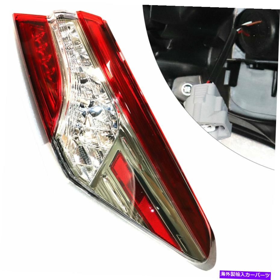 USテールライト トヨタカムリのためのRh後部右外側LEDテールライト2018 19 2020リアブレーキランプ RH Rear Right Outer LED Tail Light For Toyota Camry 2018 19 2020 Rear Brake Lamp【並行輸入品】