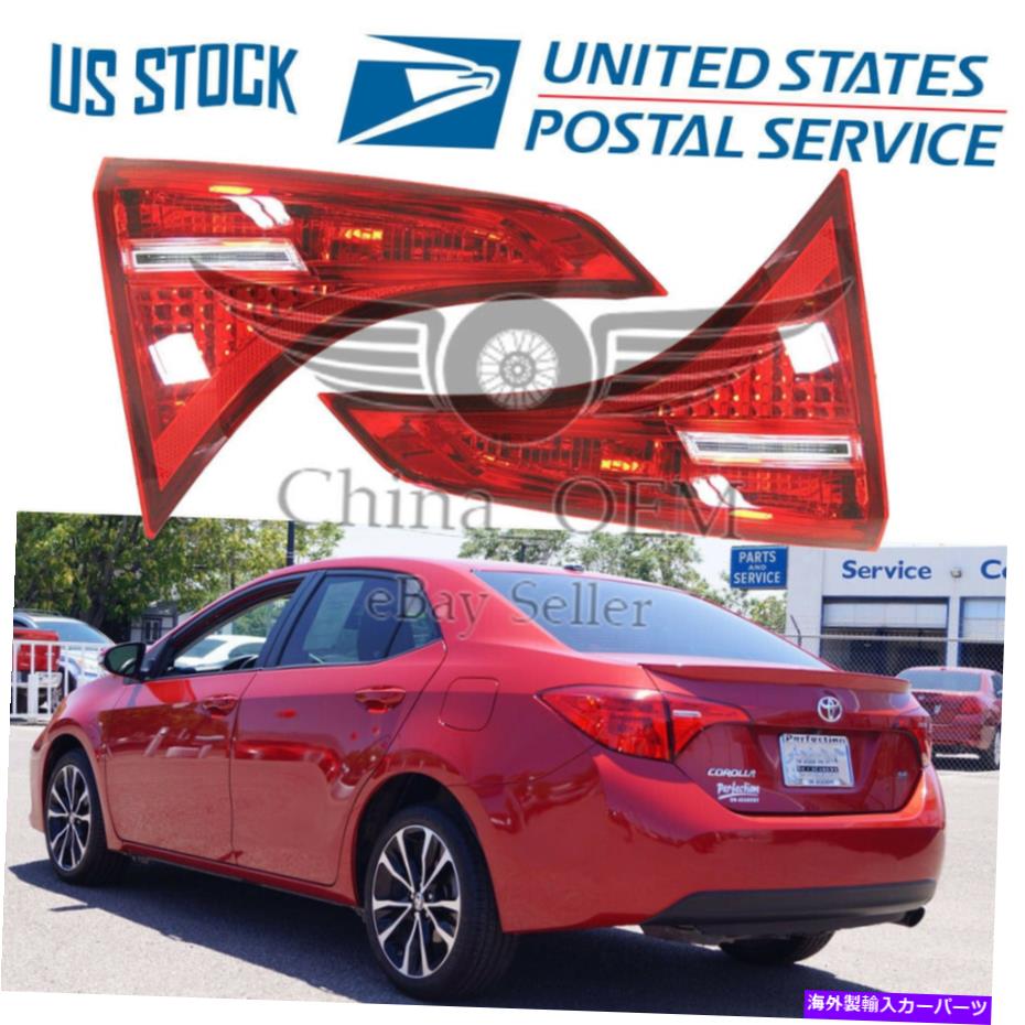 USテールライト 2017年のリアナナバックテールライト2017 - 2019トヨタカローラトランクデッキフライドランプ Rear Inner Back Up Tail Light For 2017 - 2019 Toyota Corolla Trunk Deck Lid Lamp【並行輸入品】 32,871円