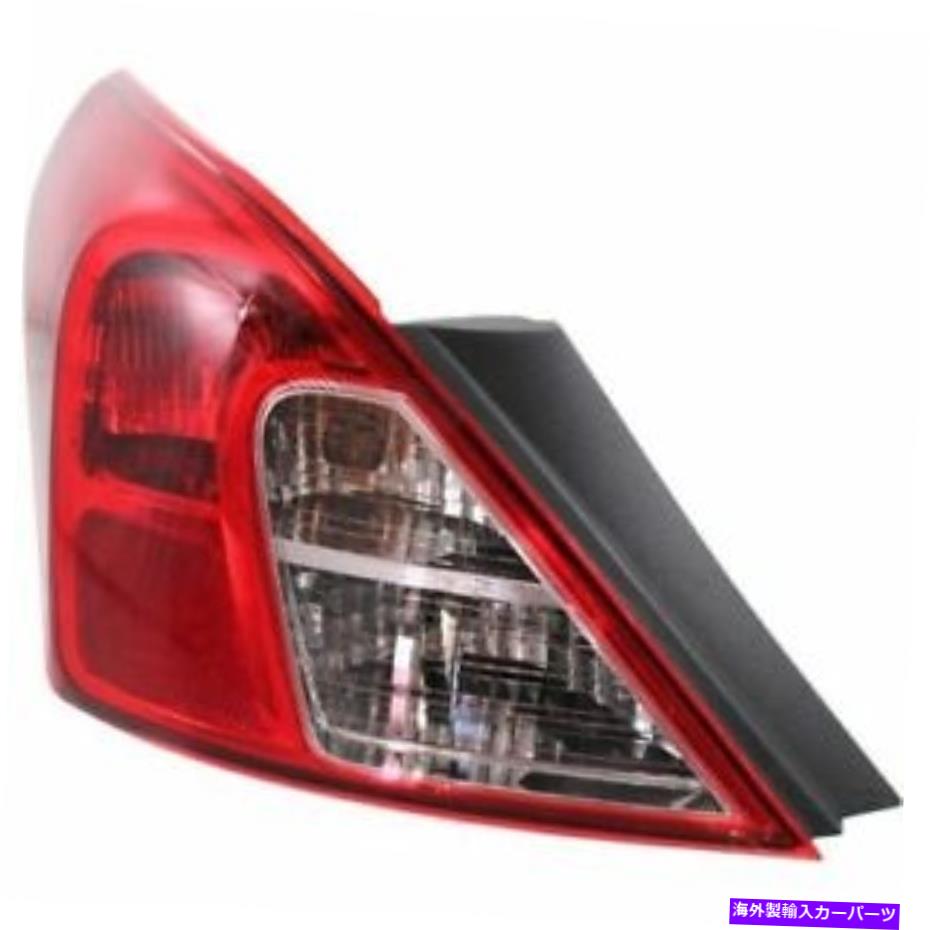 USテールライト 12-16、Capaドライバ側テールライト、クリア、レッドレンズ For Versa 12-16, CAPA Driver Side Tail Light, Clear and Red Lens【並行輸入品】 32,871円