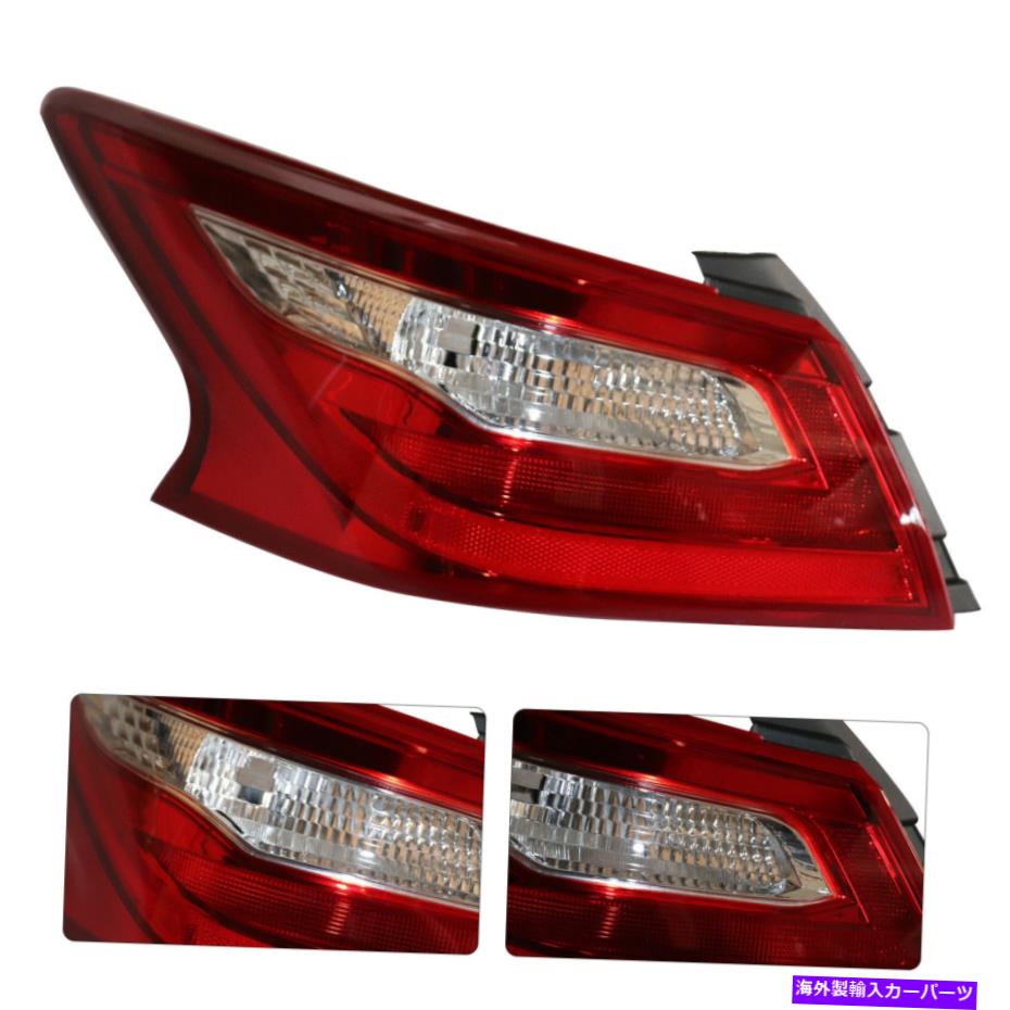 USテールライト 2016-2018日産アルティマセダンのためのテールライト左の運転手 Tail Light Left Driver For 2016-2018 Nissan Altima Sedan【並行輸入品】