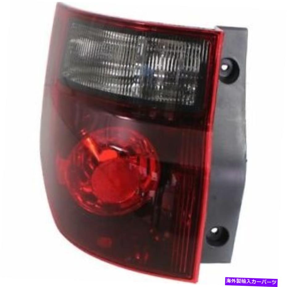 USテールライト 要素07-08、ドライバ側テールライト、クリア、レンズ For Element 07-08, Driver Side Tail Light, Clear and Red Lens【並行輸入品】