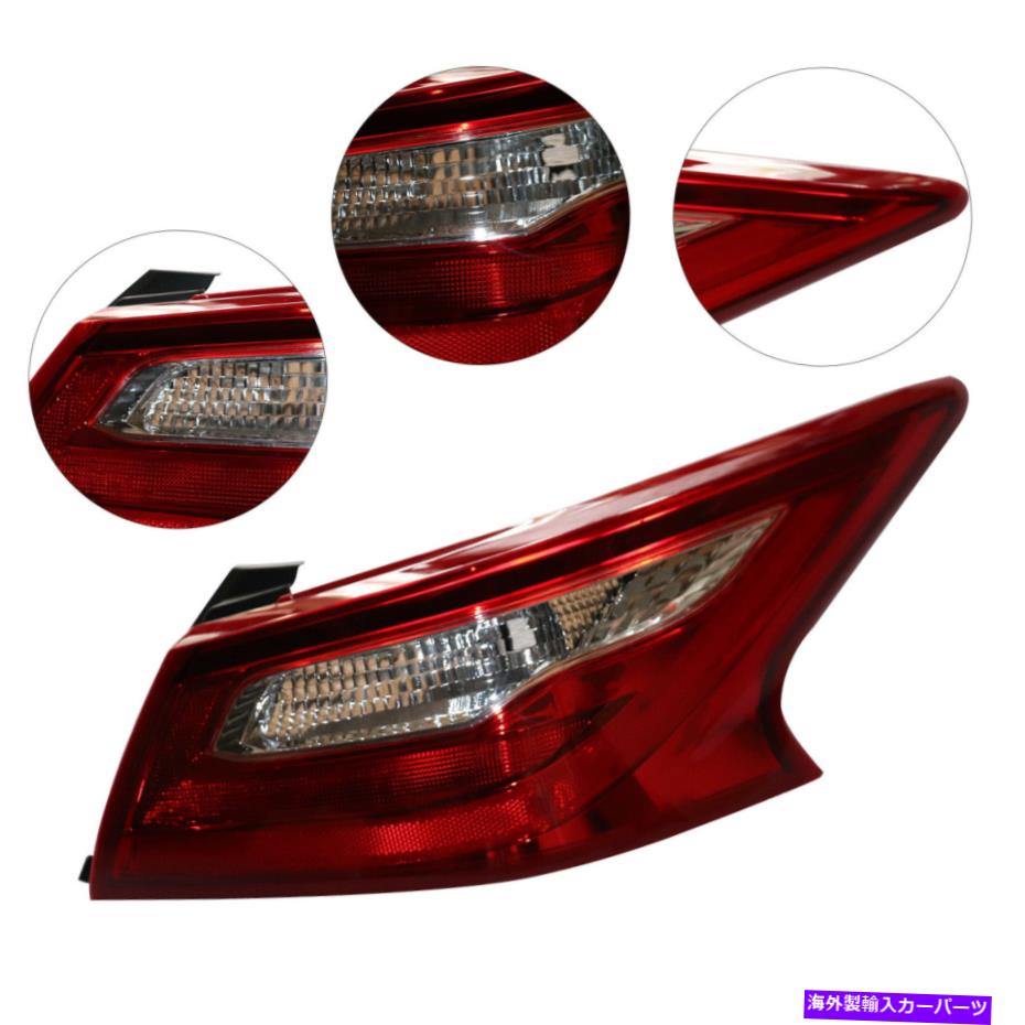 USテールライト 日産Altima 2016-2018のための外側のTaillightテールライトランプ乗客の右側 Outer Taillight Tail Light Lamp Passenger Right Side for Nissan Altima 2016-2018【並行輸入品】