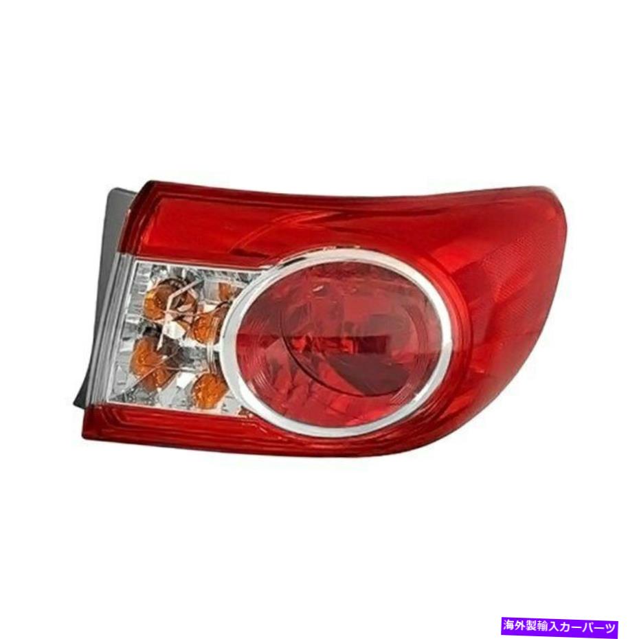 USテールライト トヨタカローラ11-13 kメタル旅客サイド外部交換テールライト用 For Toyota Corolla 11-13 K-Metal Passenger Side Outer Replacement Tail Light【並行輸入品】