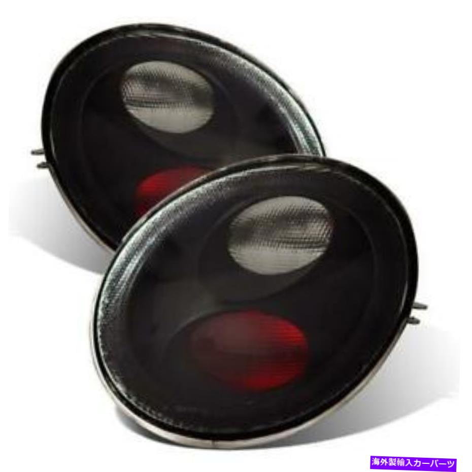 USテールライト CGフォルクスワーゲンビートル98-02テールライトブラック CG Volkswagen Beetle 98-02 Tail Light Black【並行輸入品】