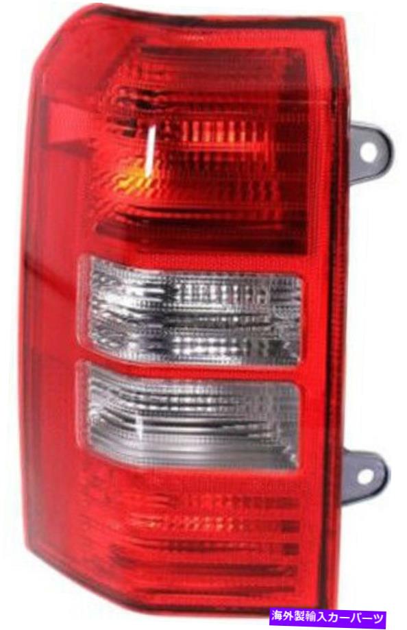 USテールライト 2008-2017 Jeep PatriotのためのCPPドライバーテールライトCH2800181 CPP Driver Tail Light CH2800181 for 2008-2017 Jeep Patriot【並行輸入品】 32,871円