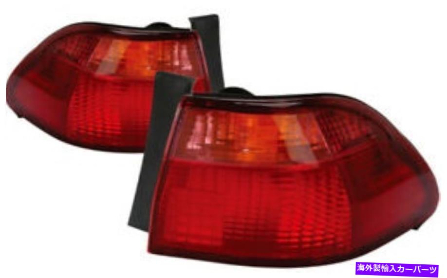 USテールライト 1998年1999年2000ホンダアコードセダンテールライトペアセット For 1998 1999 2000 Honda Accord Sedan Tail lights Pair Set【並行輸入品】