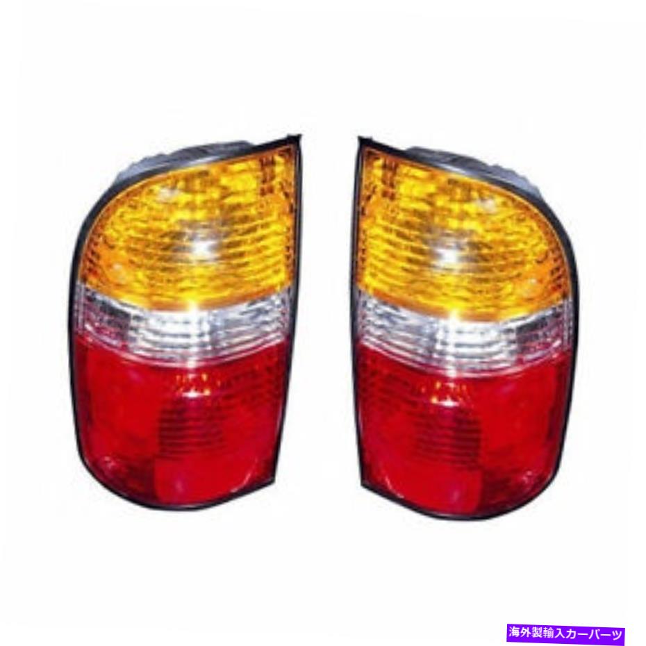 USテールライト ブランドの新しいペア左手＆右テールライトアセンブリ2001-2004トヨタタコマフィット Brand New Pair Left & Right Tail Light Assemblies Fits 2001-2004 Toyota Tacoma【並行輸入品】