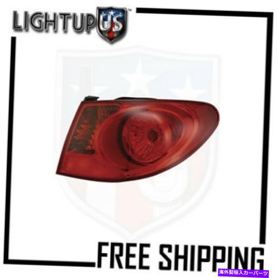 USテールライト フィット07-08ヒュンダイエラントラテールライト/ランプ乗客（右のみ） Fits 07-08 HYUNDAI ELANTRA TAIL LIGHT/LAMP Passenger (Right Only)【並行輸入品】