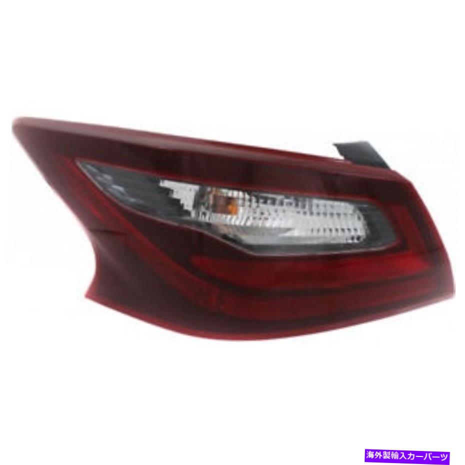 USテールライト テールライトスモークレンズ左の運転所フィット2017-18日産アルティマセダン Tail light Smoke Lens Left Driver Fits 2017-18 Nissan Altima Sedan【並行輸入品】