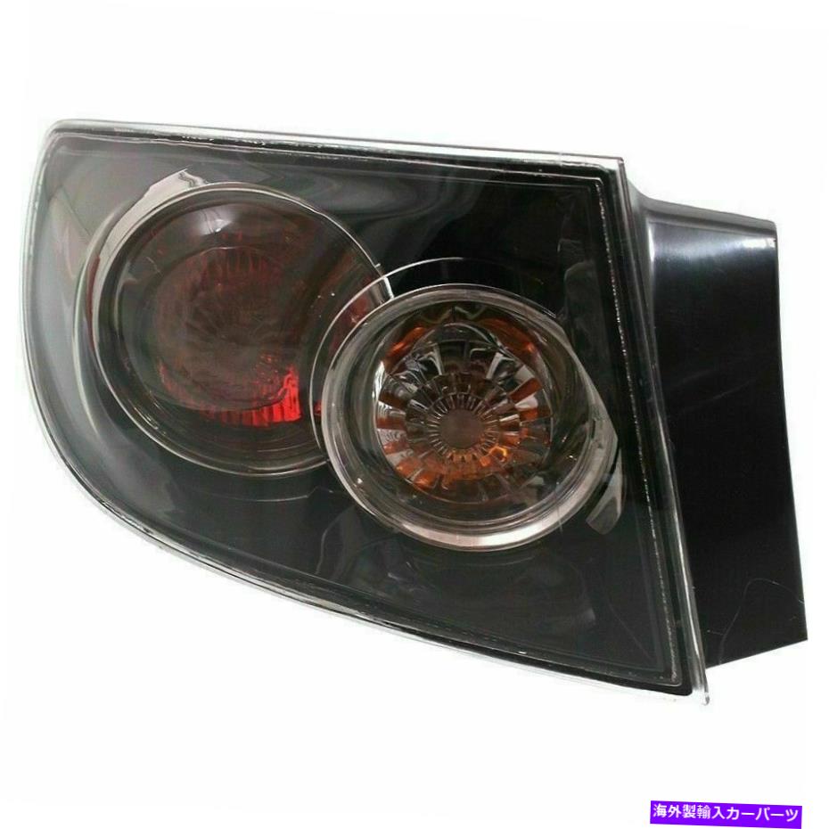 USテールライト Mazda Mazda 3 2007-2009 MA2800136のための新しい運転手のテールライト New Driver Side Tail Light For Mazda Mazda 3 2007-2009 MA2800136【並行輸入品】