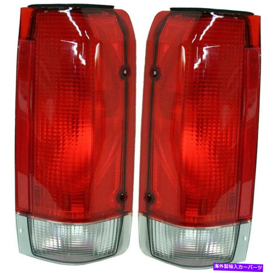 USテールライト 87-90フォードF-250ドライバと旅客サイドセットのテールライト2 Tail Light For 87-90 Ford F-250 Driver and Passenger Side Set of 2【並行輸入品】