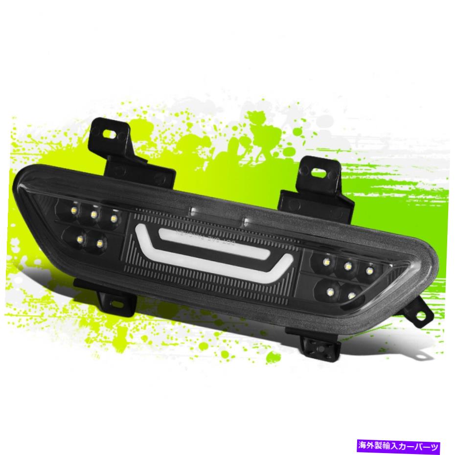 USテールライト 3D LEDバーハイマウント3RDテールブレーキライト/ランプ用フォードマスタング15-18ブラック 3D LED Bar High-Mount 3rd Tail Brake Light/Lamp for Ford Mustang 15-18 Black【並行輸入品】