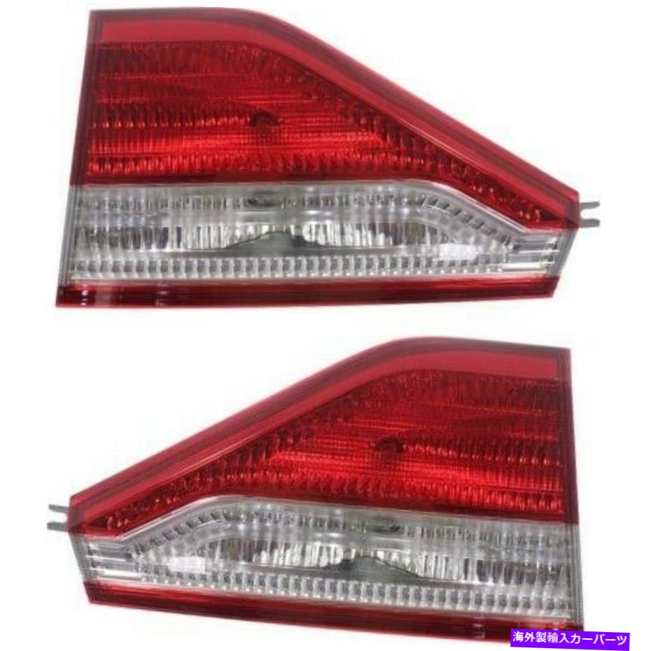 USテールライト 34150TK8A01,34155TK8A01新しいドライバー＆旅客サイドインテリア内部LH RH 34150TK8A01, 34155TK8A01 New Driver & Passenger Side Inner Interior Inside LH RH【並行輸入品】