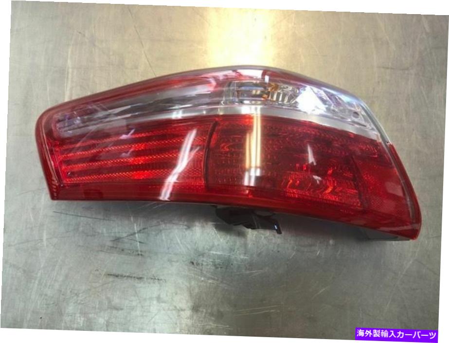 USテールライト ドライバーテールライトクォーターパネルマウントフィット07-09カムリ419476 Driver Tail Light Quarter Panel Mounted Fits 07-09 CAMRY 419476【並行輸入品】