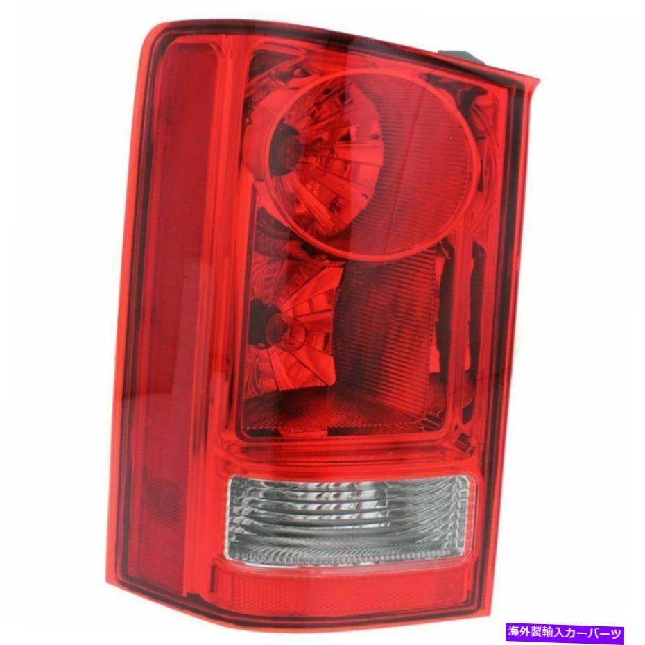 USテールライト パイロット09-15、運転者側のテールライト、クリアとレッドレンズの場合 For Pilot 09-15, Driver Side Tail Light, Clear and Red Lens【並行輸入品】