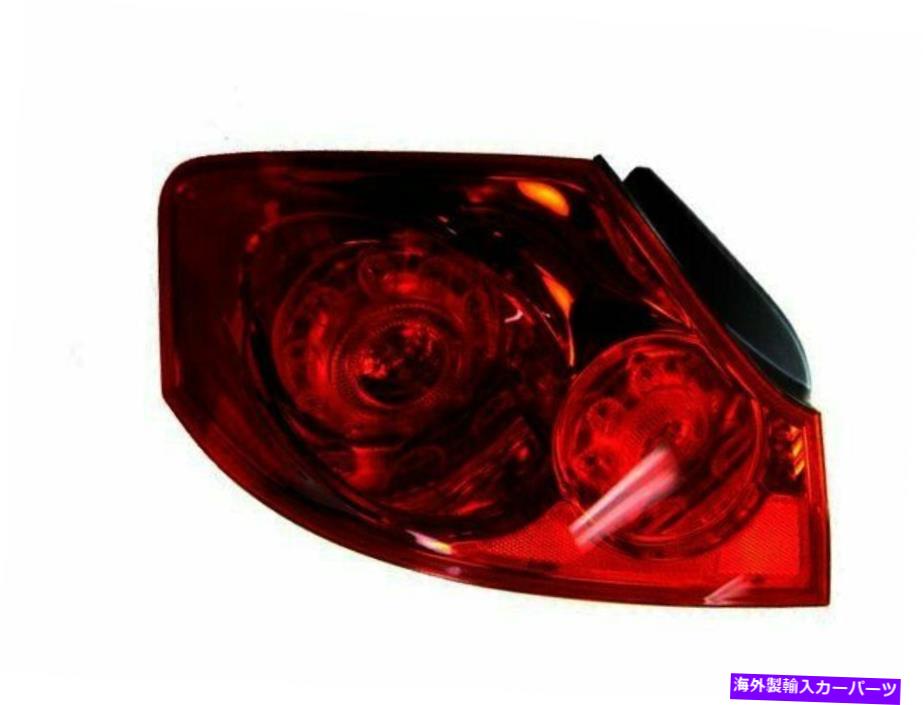 USテールライト 2011-2012 Infiniti G25テールライトアセンブリの外側67179BC 4DR For 2011-2012 Infiniti G25 Tail Light Assembly Left Outer 67179BC 4dr【並行輸入品】